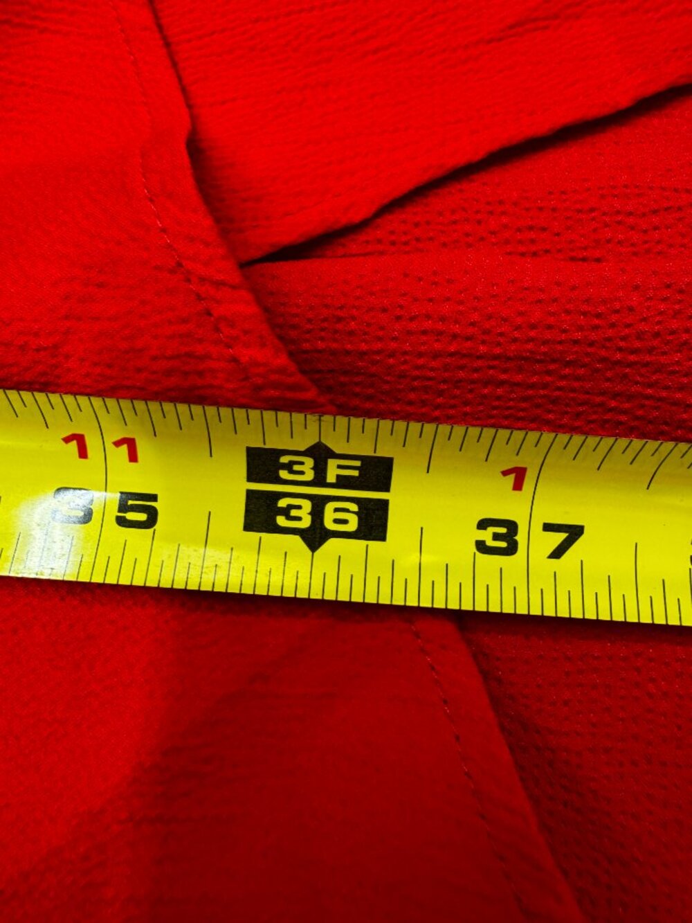 French Connection Maudie Drape Wrap Cocktail Dress Red Asymmetric Sz 2 - Picture 13 of 15